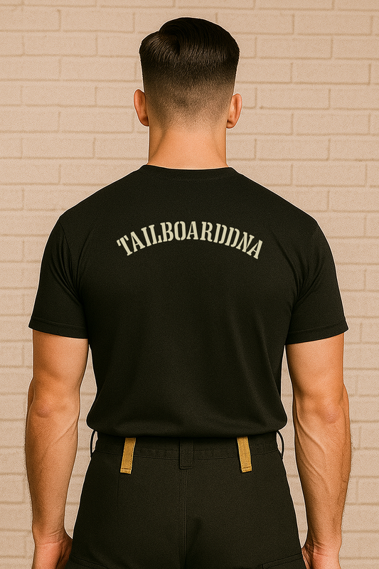 Tailboard Firehall Modern Stencil