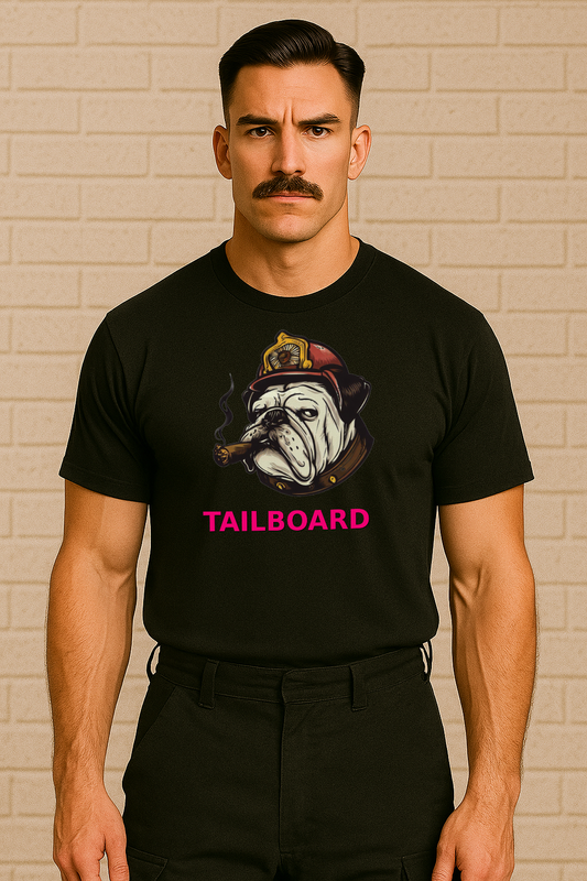 TailboardDNA Bulldog  80s Logo T Shirt