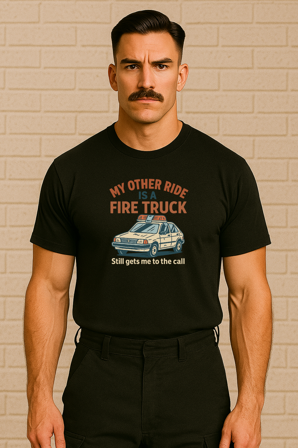 My Other Ride Is A Firetruck Hatchback Edition