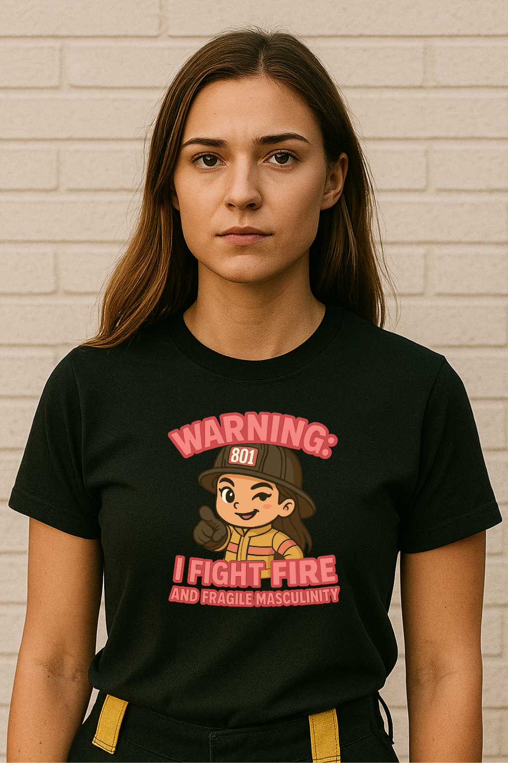 Avertissement : Je combats le feu et la masculinité fragile