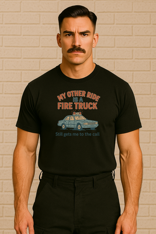 My Other Ride Is A Firetruck Import Edition