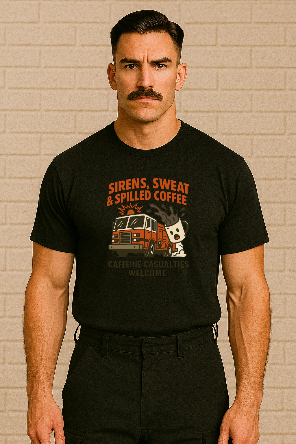 Sirènes, sueur et café renversé