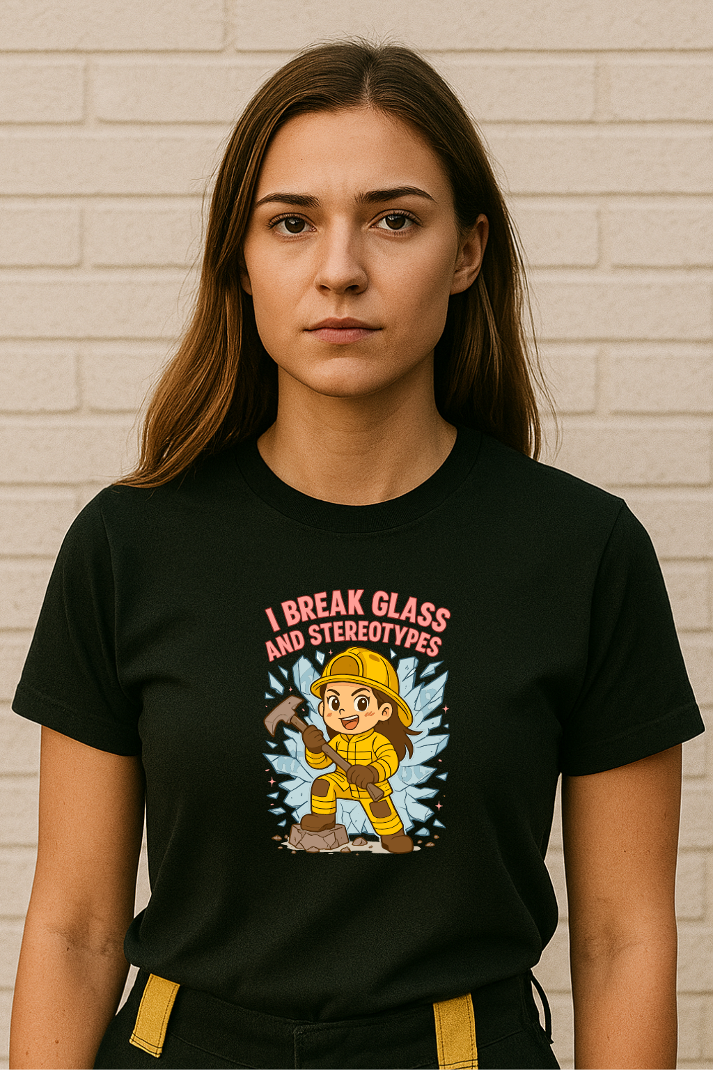 Je brise le verre et les stéréotypes